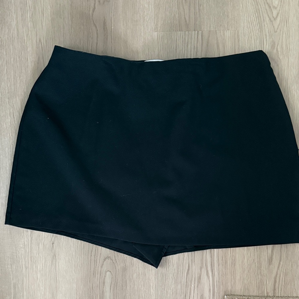 Abercrombie Scarlett mini skort ultra high rise curve love XL